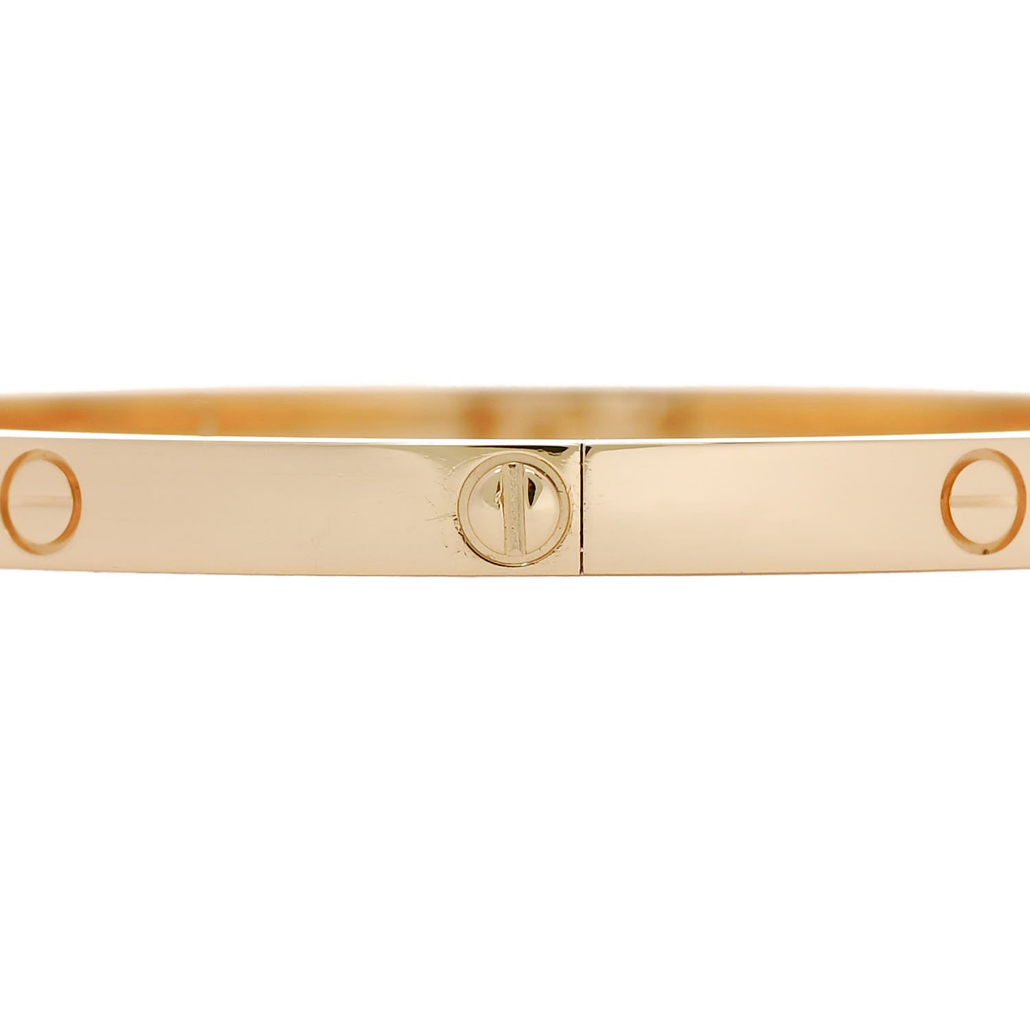 Cartier 18K Yellow Gold Small LOVE Bracelet 16 3 of 6