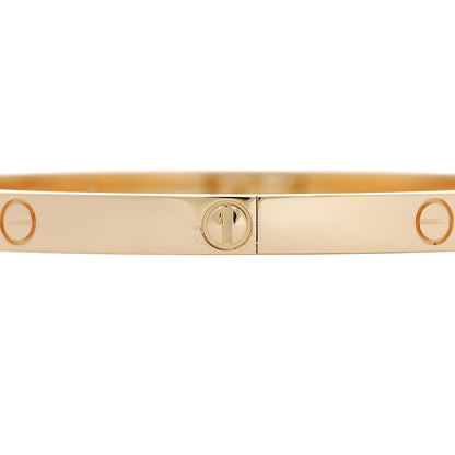 Cartier 18K Yellow Gold Small LOVE Bracelet 16 3 of 6