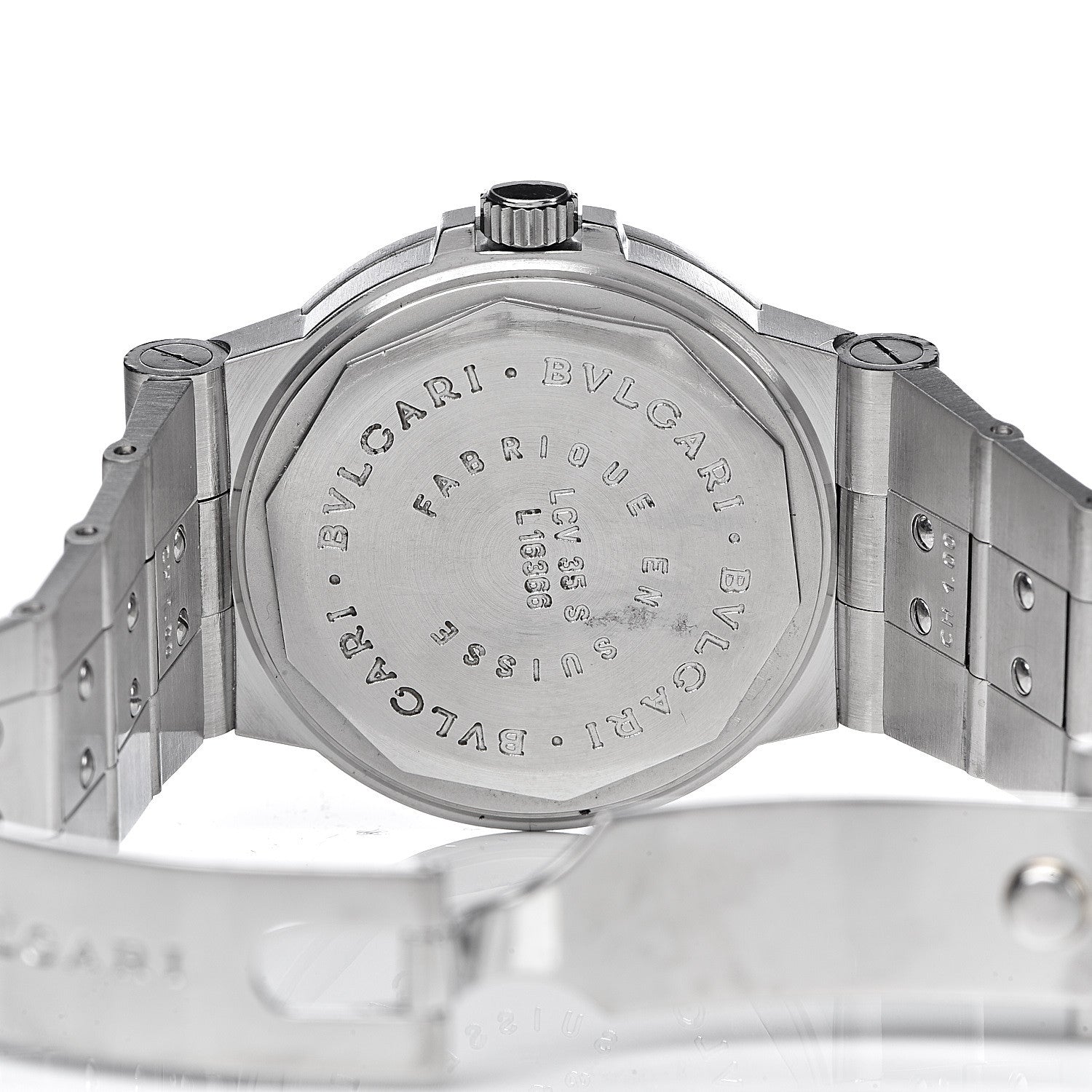 Bulgari Stainless Steel 35mm Diagono Automatic Watch 6 of 6