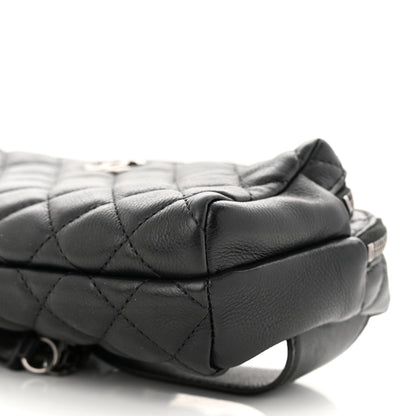 Chanel Calfskin Quilted Waist Bag Black 10 of 11