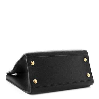 Louis Vuitton Taurillon City Steamer MM Black 4 of 9