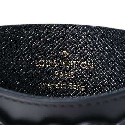 Louis Vuitton Epi Flower Remix Card Holder Black 6 of 7