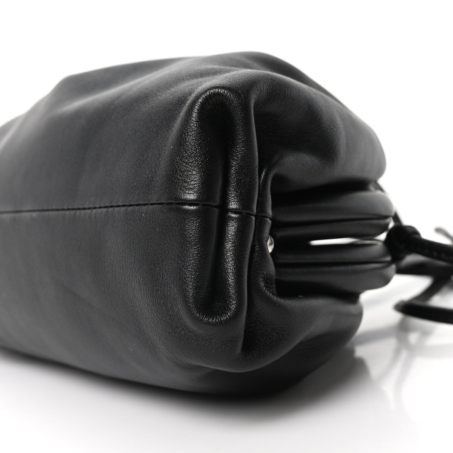Butter Calfskin The Mini Pouch Black