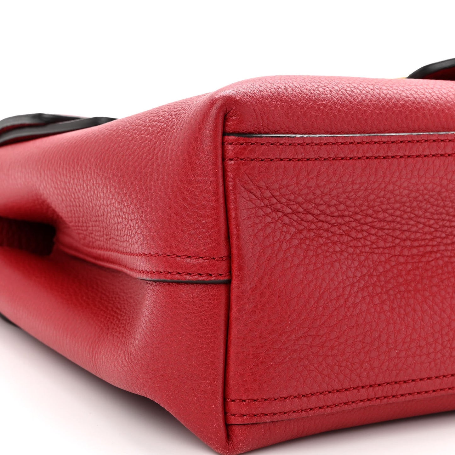Cellarius Calfskin GG Marmont Shoulder Bag Vulcanic Red