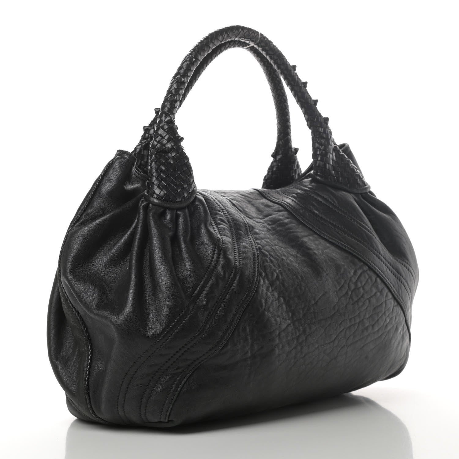 Fendi Nappa Nuvolata Spy Black 2 of 4
