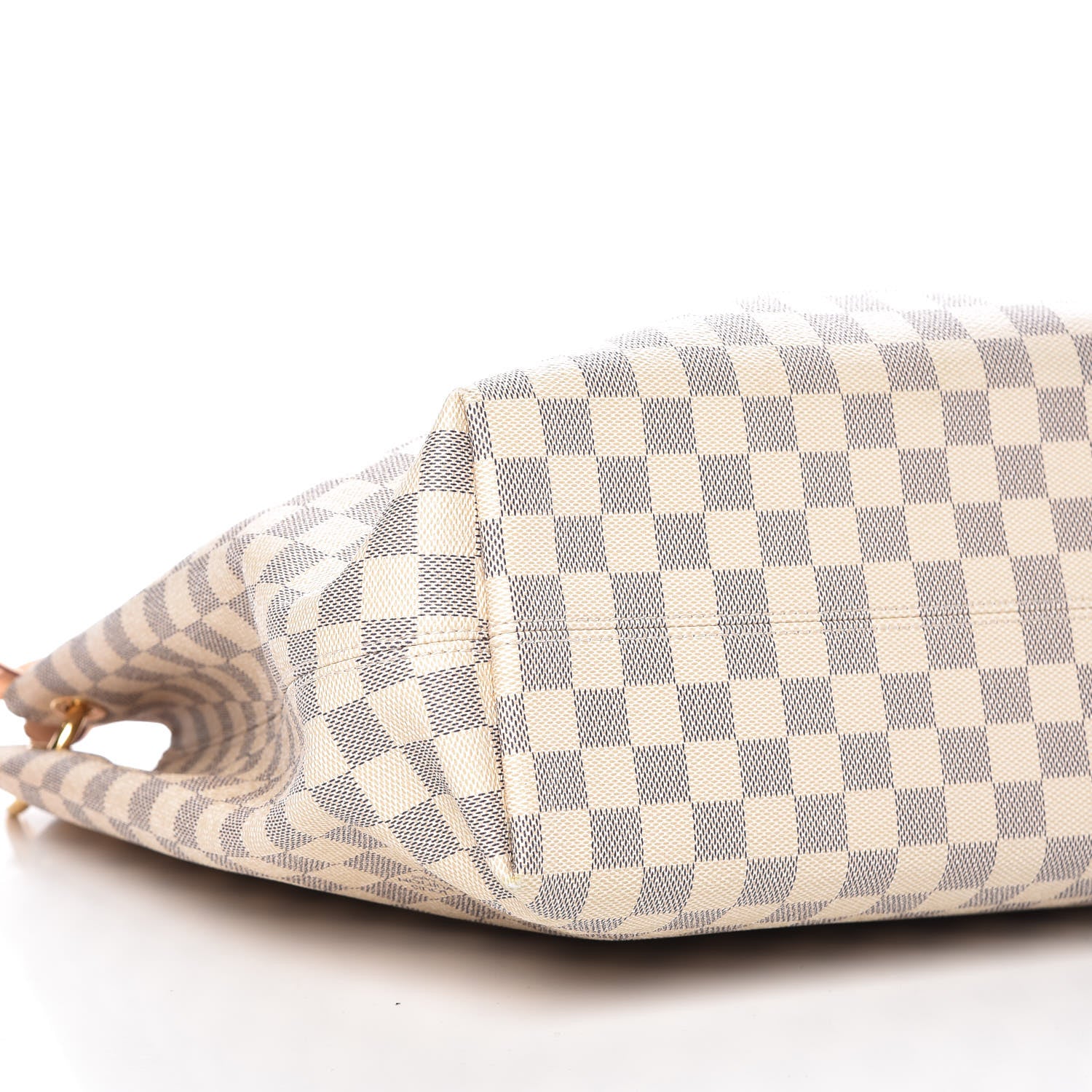 Louis Vuitton Damier Azur Graceful MM Rose Ballerine 8 of 9