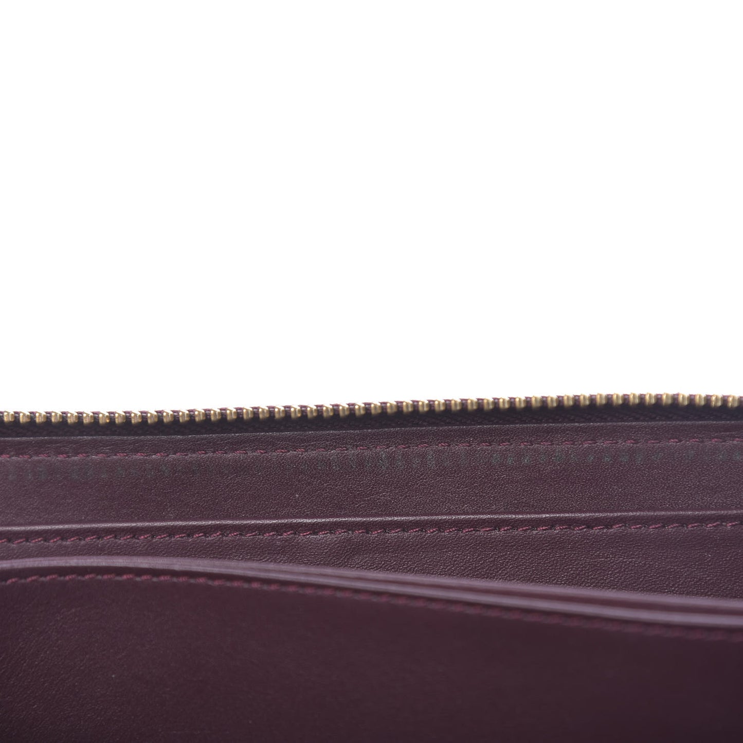 Vernis Leopard Zippy Wallet Rouge Fauviste