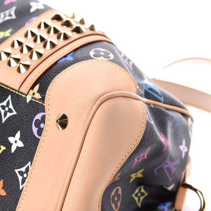 Louis Vuitton Monogram Multicolor Courtney MM Black 10 of 13