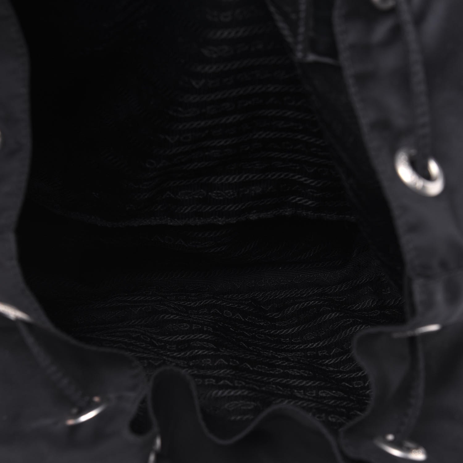 Prada Nylon Vela Large Backpack Black 4 of 20