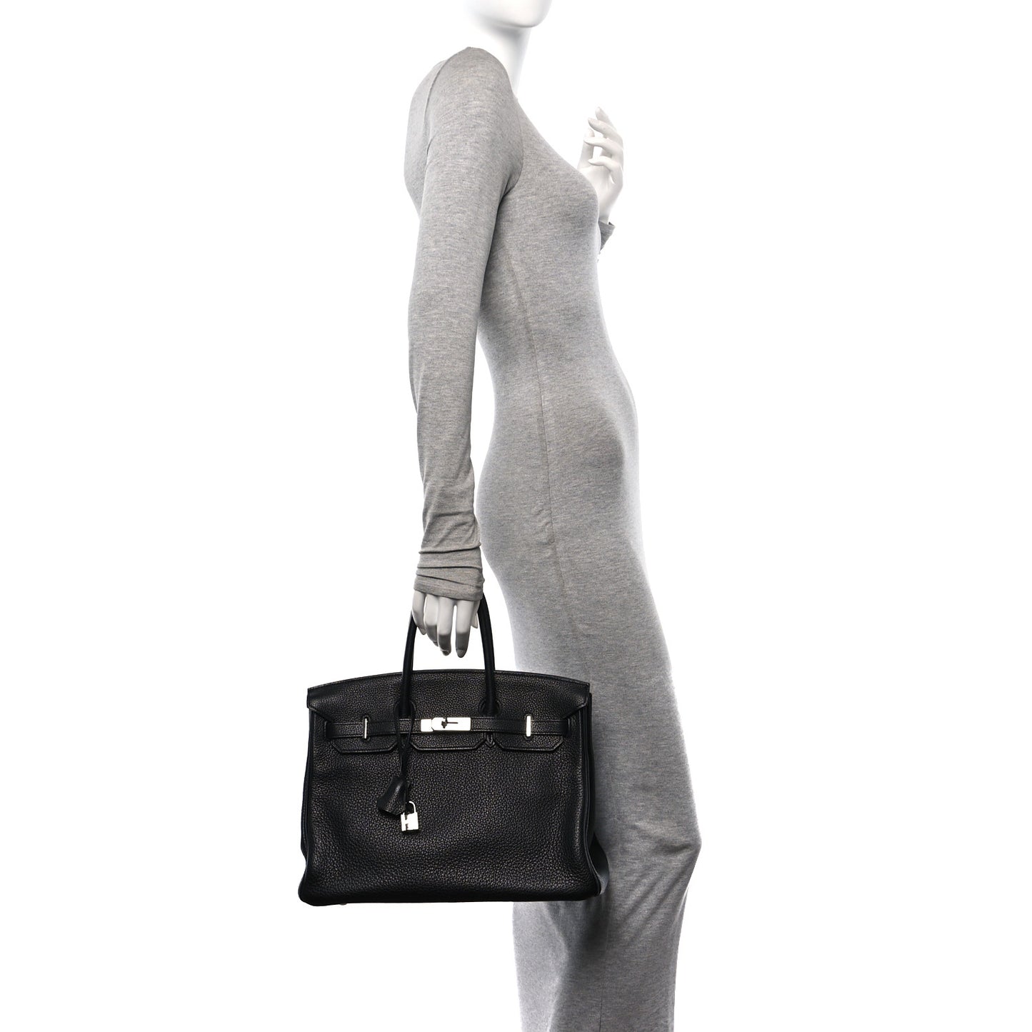 Taurillon Clemence Birkin 35 Black