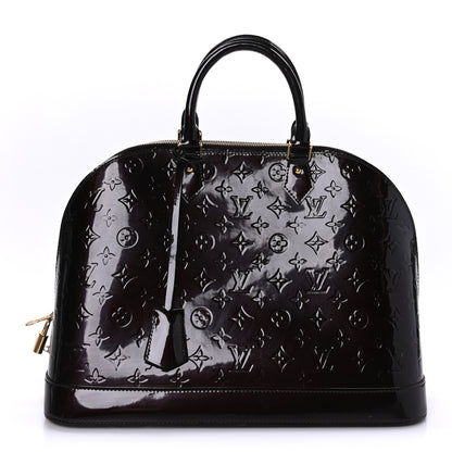 Louis Vuitton Vernis Alma GM Amarante 1 of 10