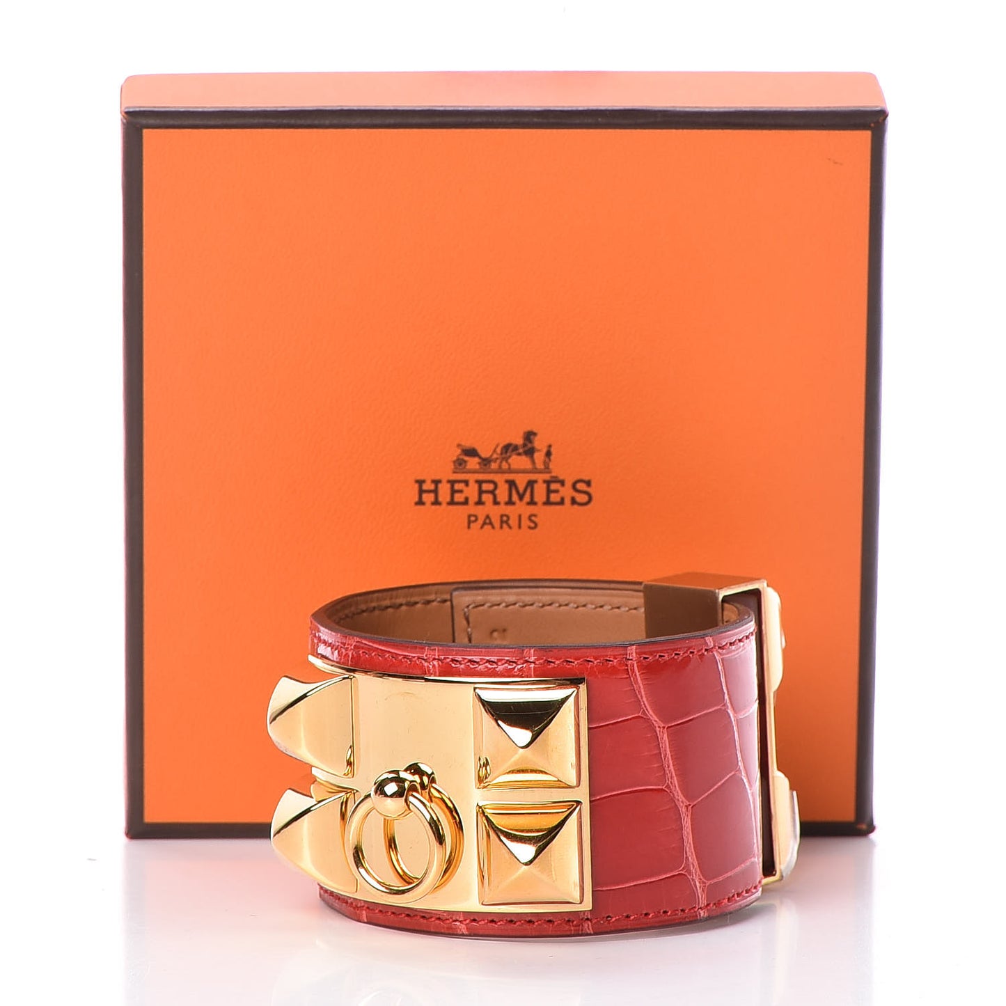 Shiny Alligator Collier De Chien CDC Bracelet T2 Rouge De Coeur
