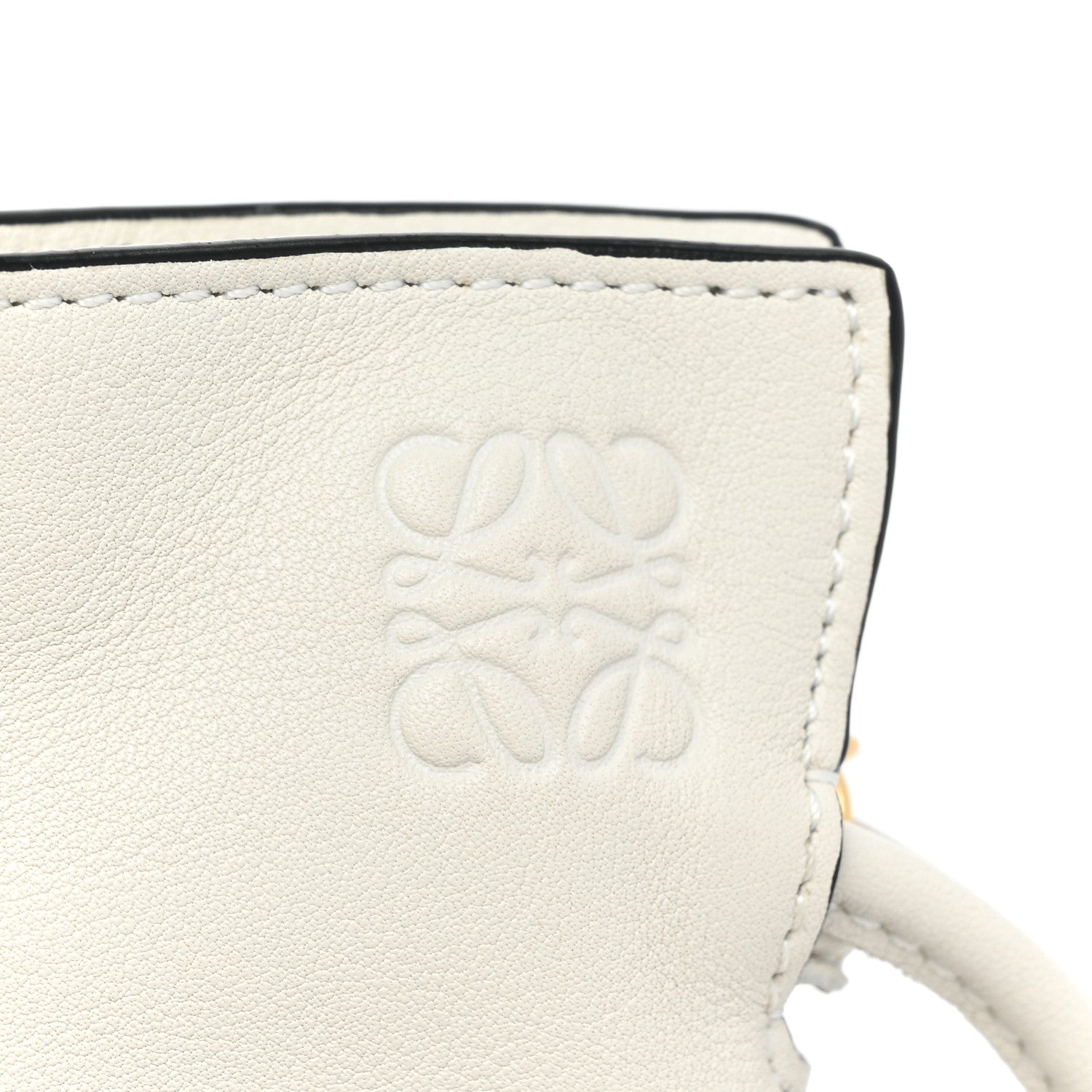 Loewe Calfskin Nano Flamenco Knot Bag White 9 of 9