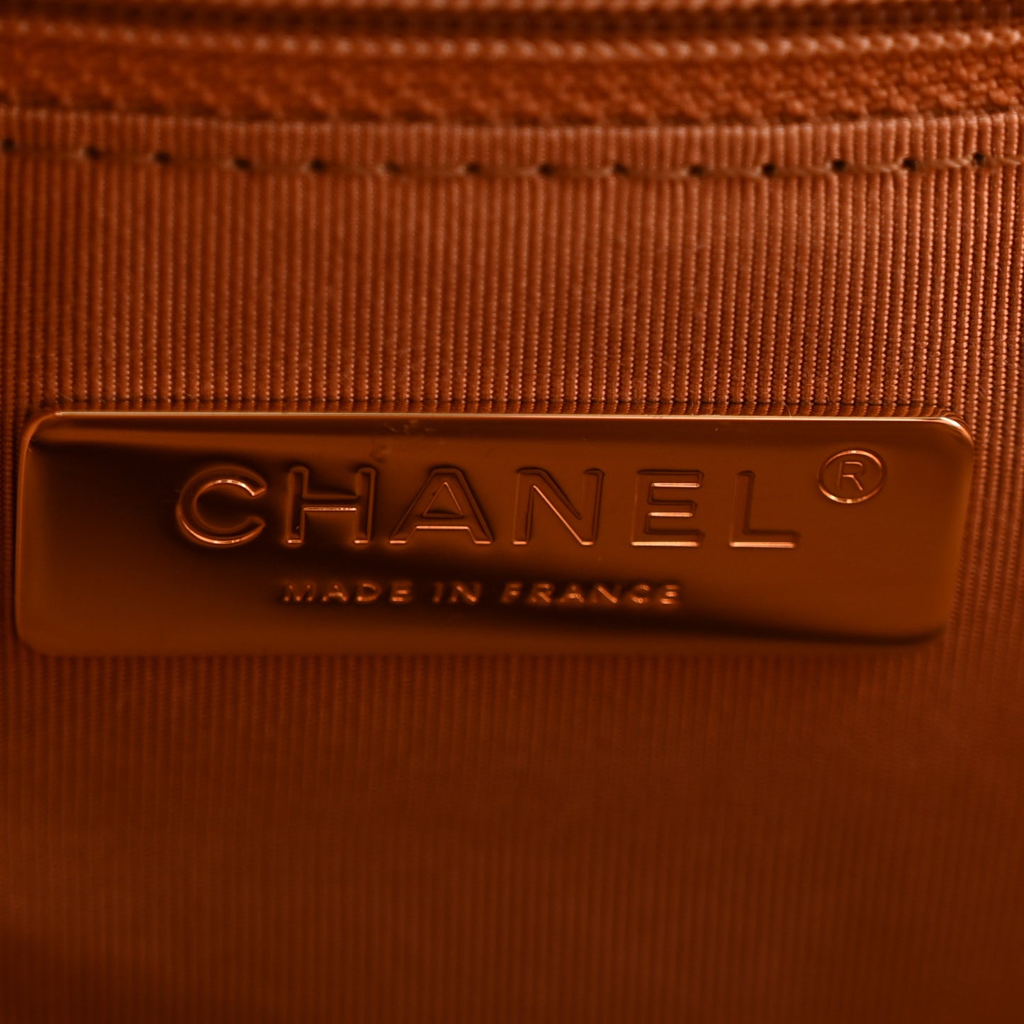 Lambskin Quilted Large Chanel 19 Flap Brown