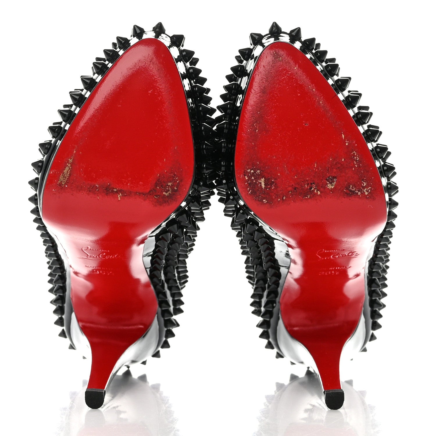 Christian Louboutin Patent Alti Spikes 160 Pumps 36.5 Black 5 of 8