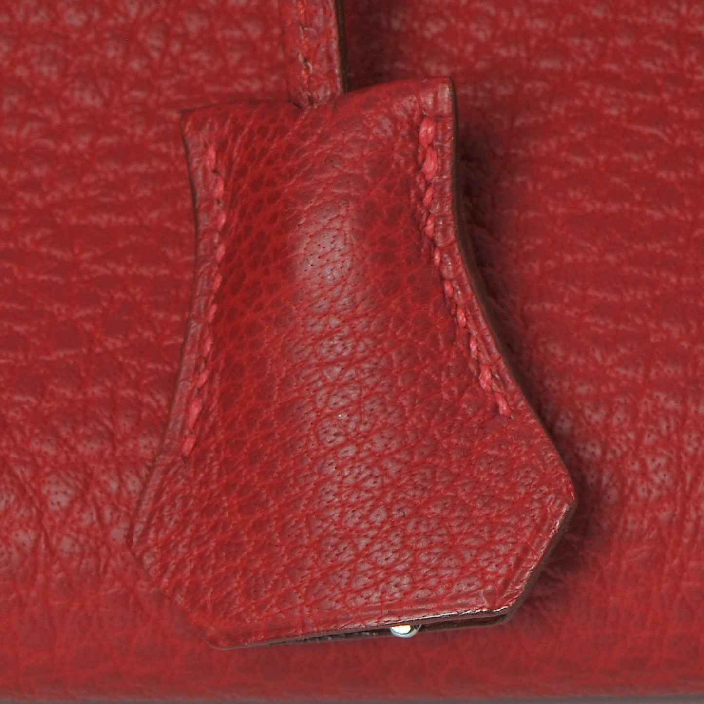 Buffle Skipper Birkin 35 Rouge Vif