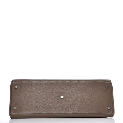 Hermes Togo Shoulder Kelly 40 Etoupe 31 of 32