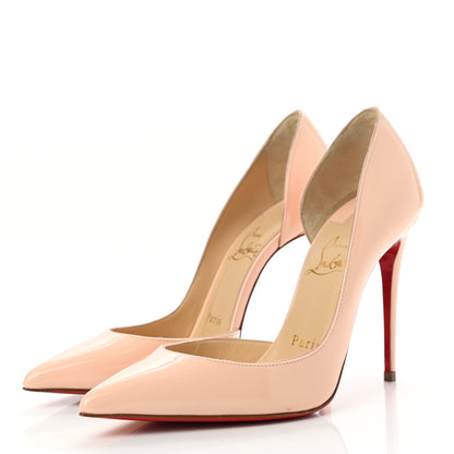 Christian Louboutin Patent Iriza 100 Pumps 35.5 Poudre 3 of 8