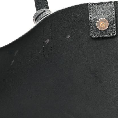 Saint Laurent Calfskin Large Shopping Tote Storm 12 of 12