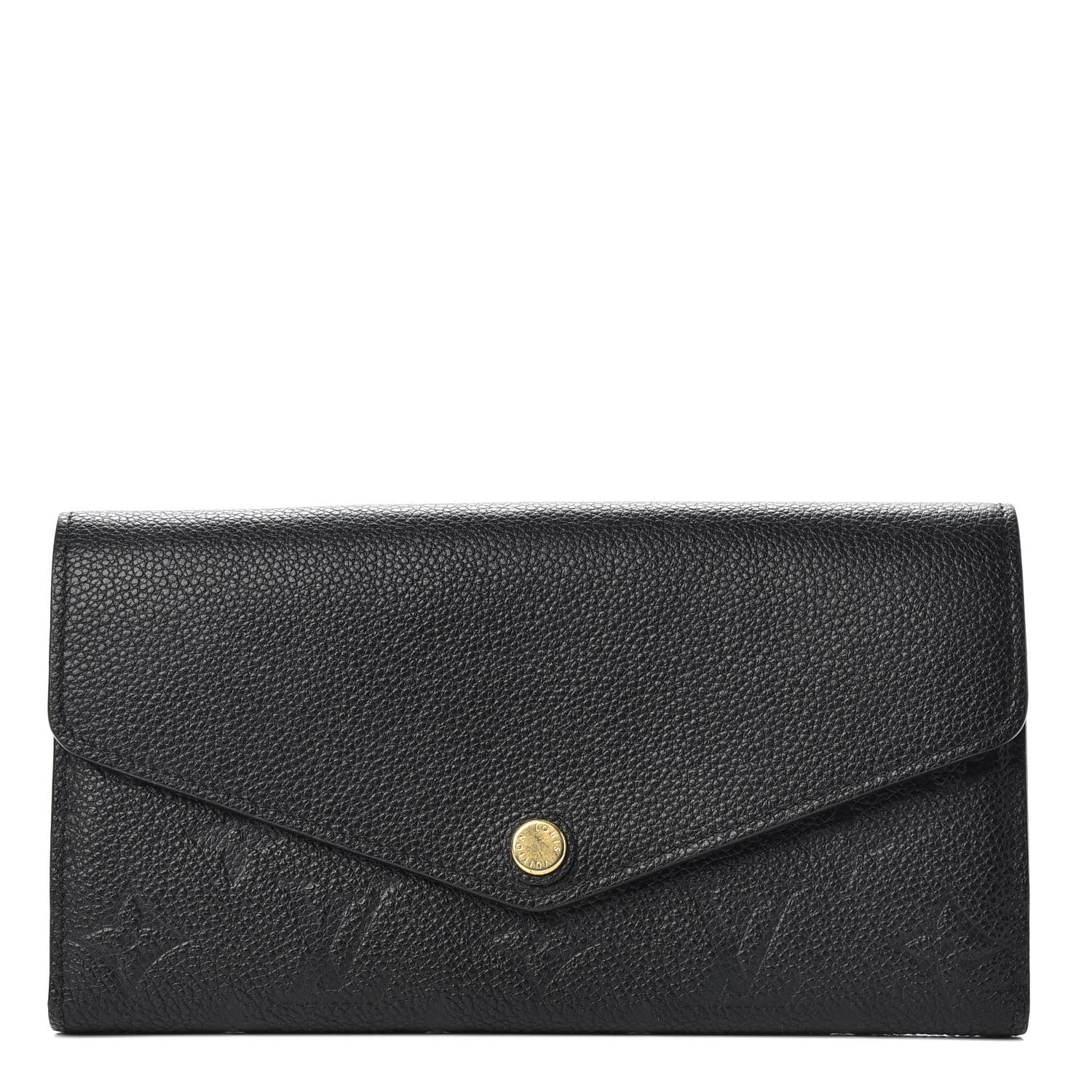 Louis Vuitton Empreinte Sarah Wallet NM Black 1 of 6