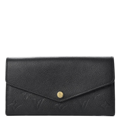 Louis Vuitton Empreinte Sarah Wallet NM Black 1 of 6