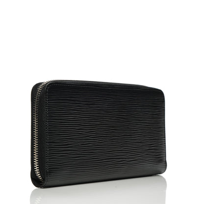 Louis Vuitton Epi Zippy Wallet Black 3 of 6