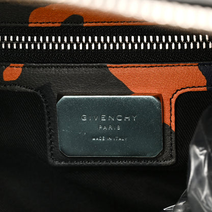 Givenchy Calfskin Camo Print Duffle Bag Multicolor 5 of 9
