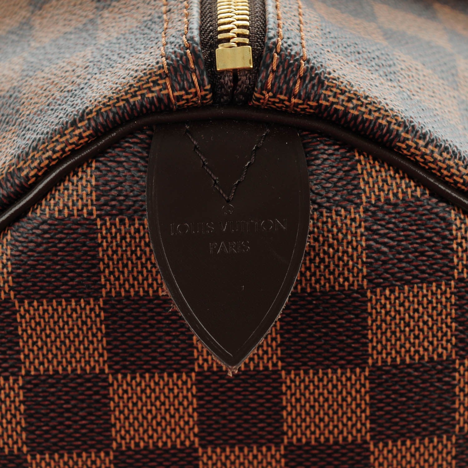 Louis Vuitton Damier Ebene Speedy 35 5 of 8