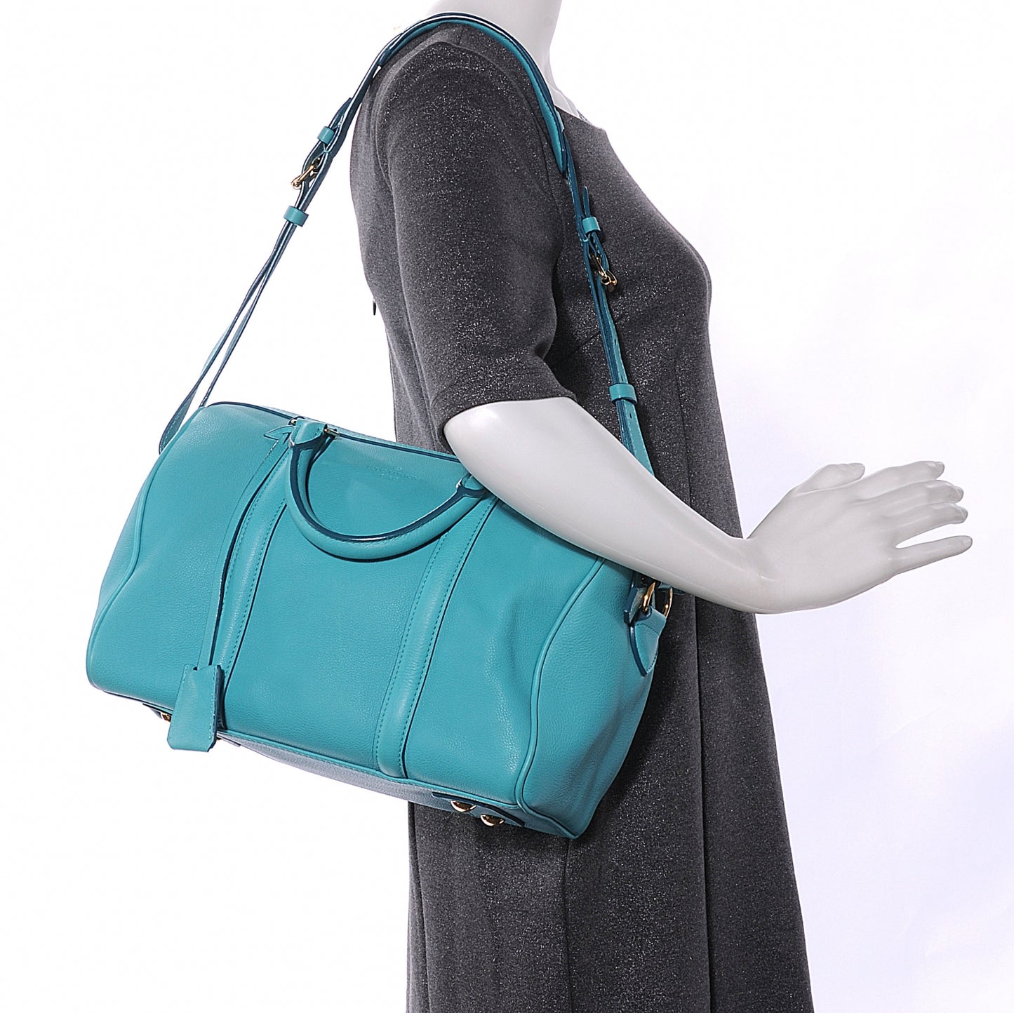 Calfskin SC Bag PM Turquoise