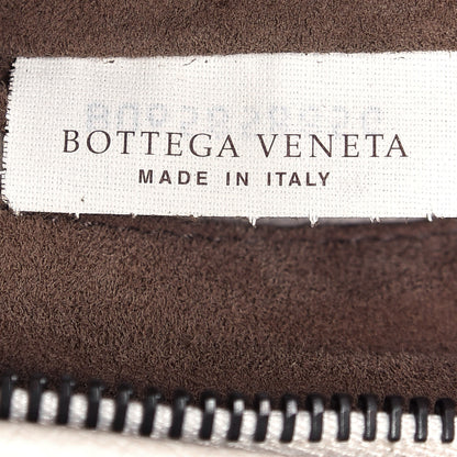 Bottega Veneta Cervo Deerskin Ostrich Lizard Intrecciato 50th Anniversary Large Veneta Hobo White 8 of 14