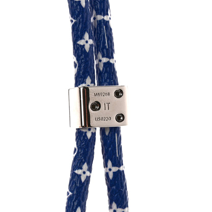 Louis Vuitton Monogram Silicone Louise Phone Holder Blue 4 of 5