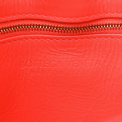 Bottega Veneta Calfskin Intreccio Plisse Cassette Crossbody Bag Sunburst 6 of 9