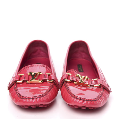 Louis Vuitton Patent Calfskin Oxford Loafers 39.5 Rose Indien 2 of 8