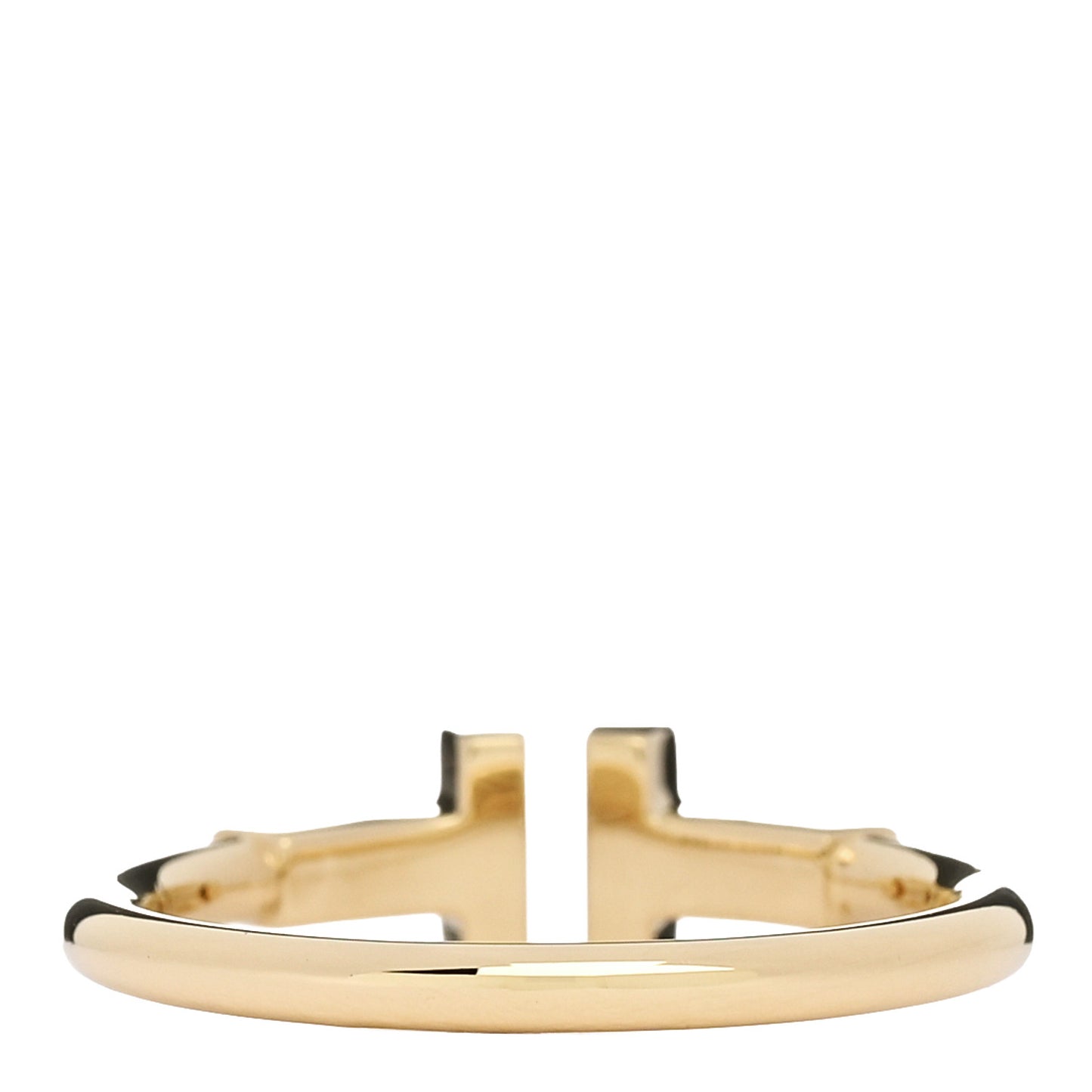 18K Yellow Gold T Wire Ring 53 6.5