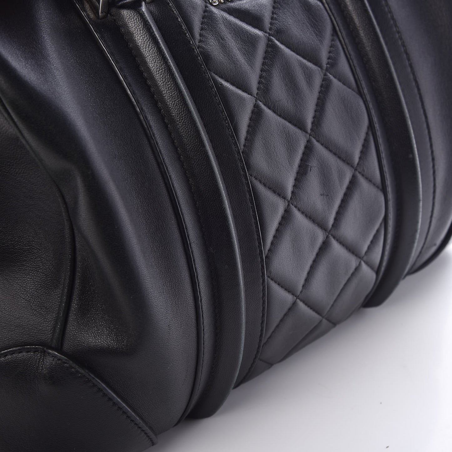 Lambskin Quilted Large Lucrezia Black