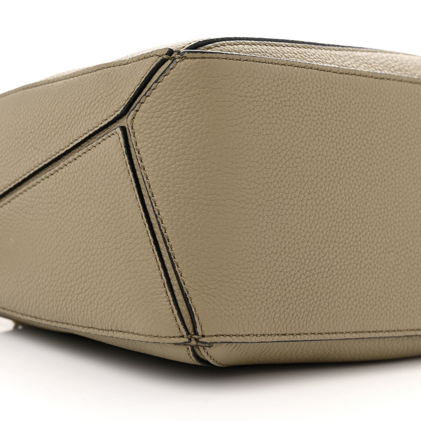 Calfskin Small Puzzle Bag Artichoke Green