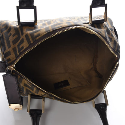 Fendi Zucca Cuoio Lucido Medium Chef Boston Tobacco Moro 5 of 8
