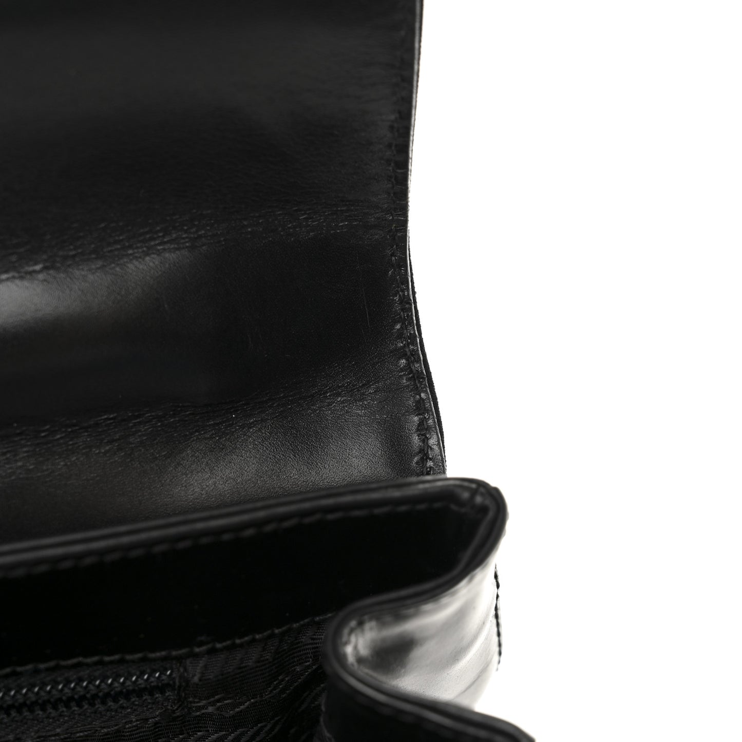 Canvas Soft Calfskin Super Basic 100 Shoulder Bag Black