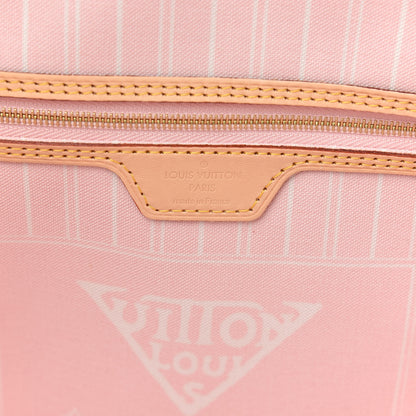 Louis Vuitton Monogram Giant By The Pool Neverfull MM Light Pink 6 of 10