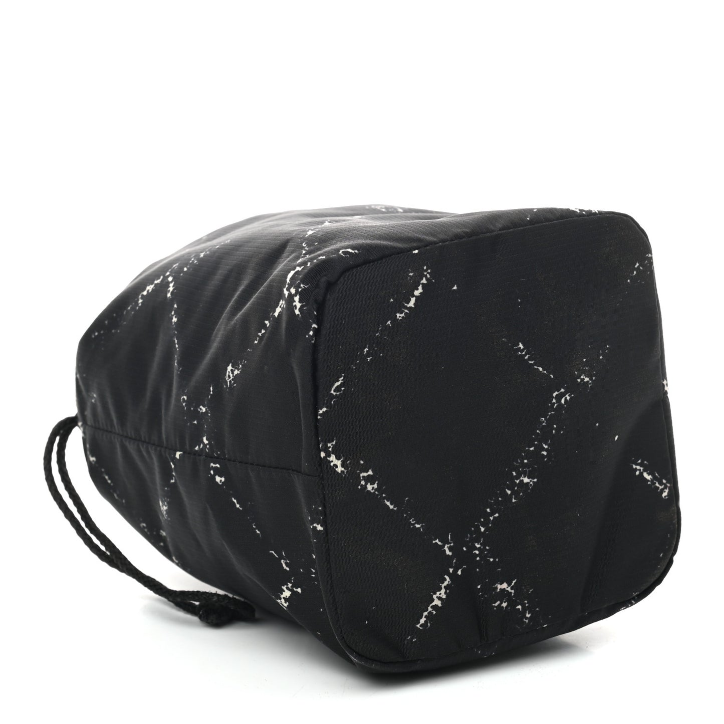Nylon Travel Drawstring Bag Black