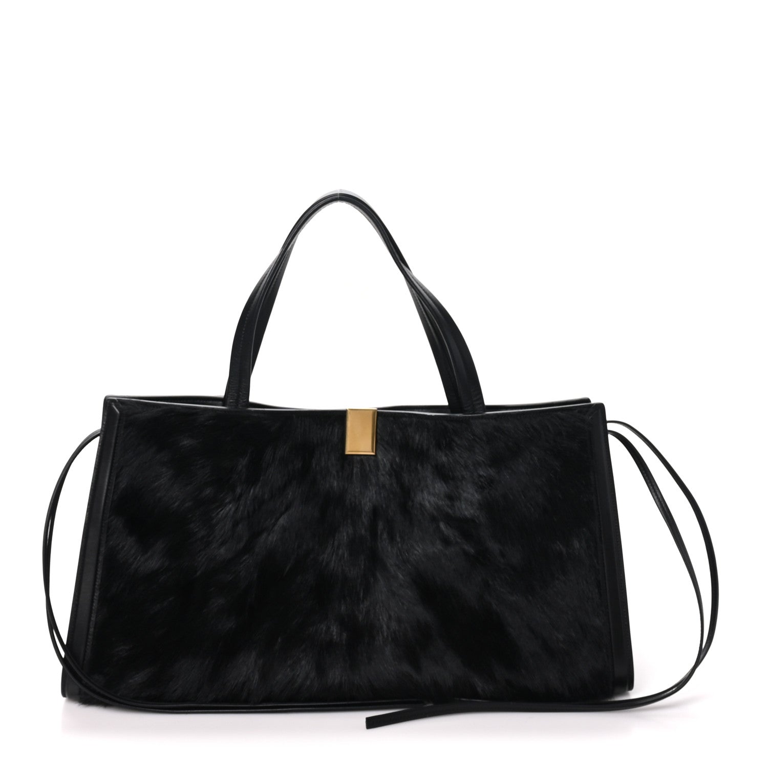 Phoebe Philo Calf Hair Small Kit Cabas  Black 1 of 9