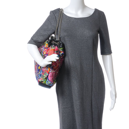 Chanel Satin Quilted Large Kaleidoscope Tote Multicolor 2 of 7