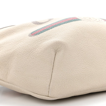 Gucci Grained Calfskin Logo Belt Bag White 9 of 14
