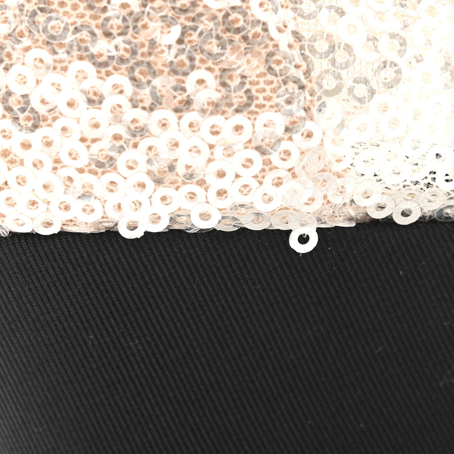 Chanel Glittered Tulle Sequin Grosgrain Cap Toe CC Mary Jane Pumps