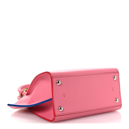 Fendi Vitello Dolce Mini 3jours Tote Pink 4 of 13