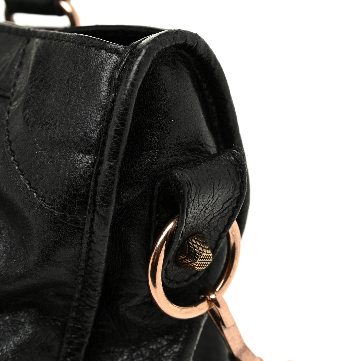 Balenciaga Agneau Giant 12 Rose Gold Hardware City Black 12 of 19