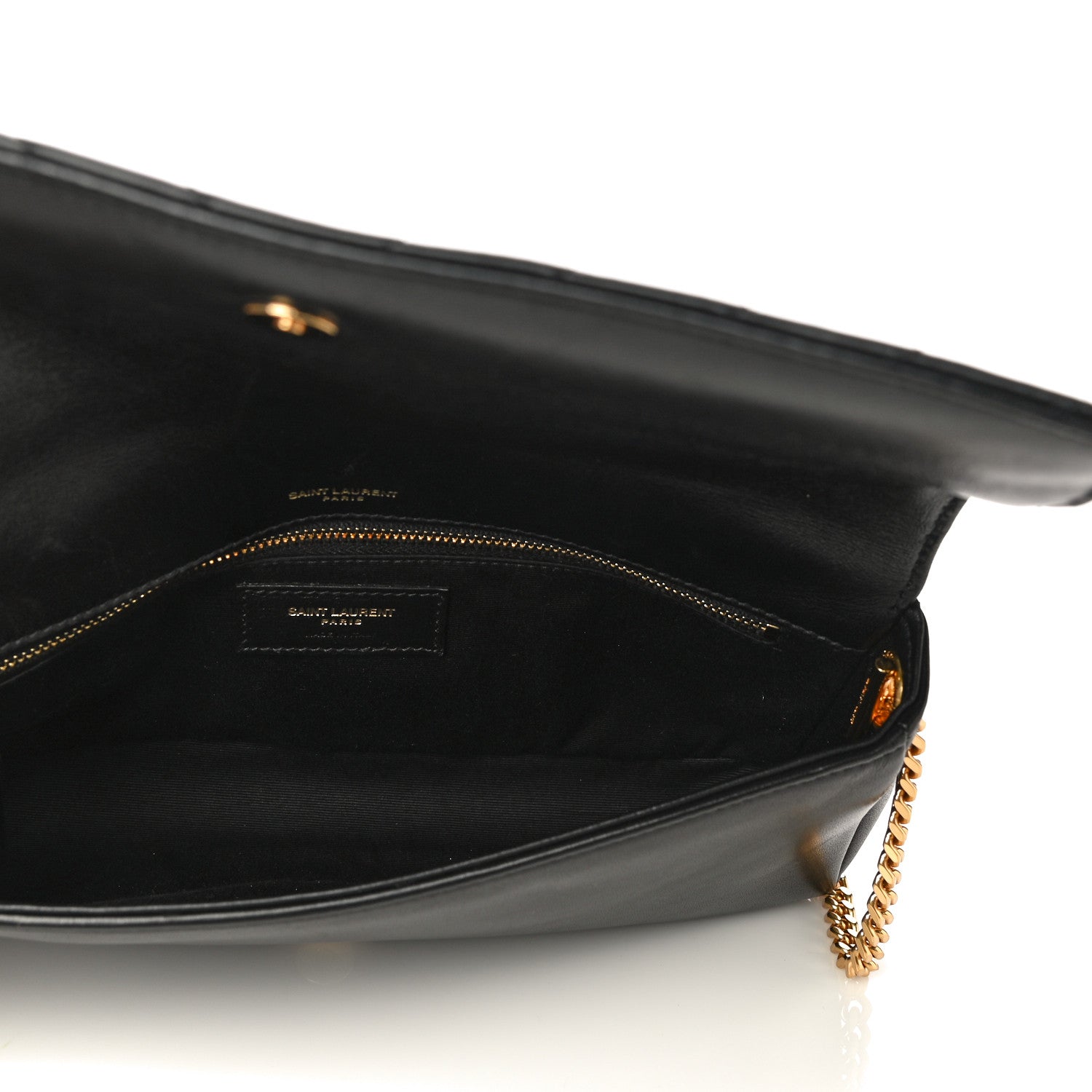 Saint Laurent Lambskin Matelasse Monogram Kate 99 Black 5 of 22