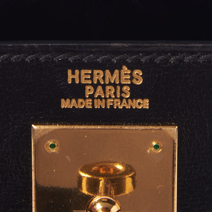 Hermes Box Kelly Sellier 32 Black 25 of 37