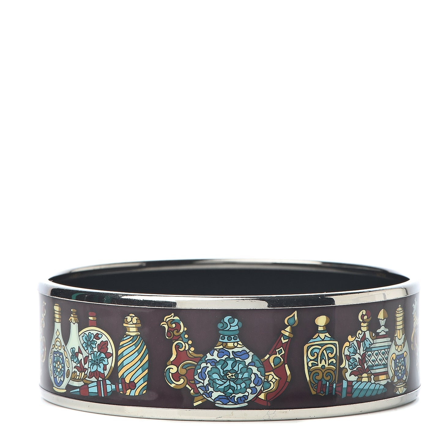 Enamel Printed Wide Qu' Importe Le Falcon Bracelet 65