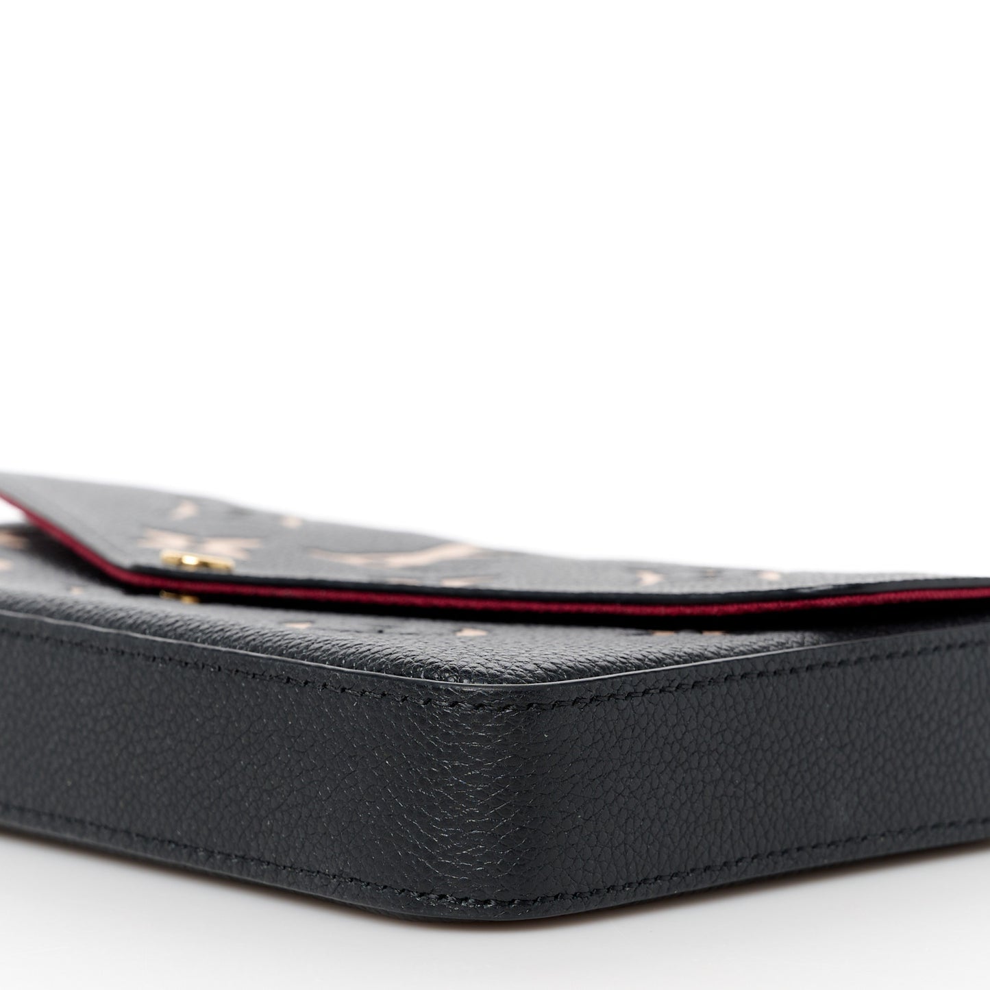 Empreinte Monogram Giant Felicie Pochette Black Beige